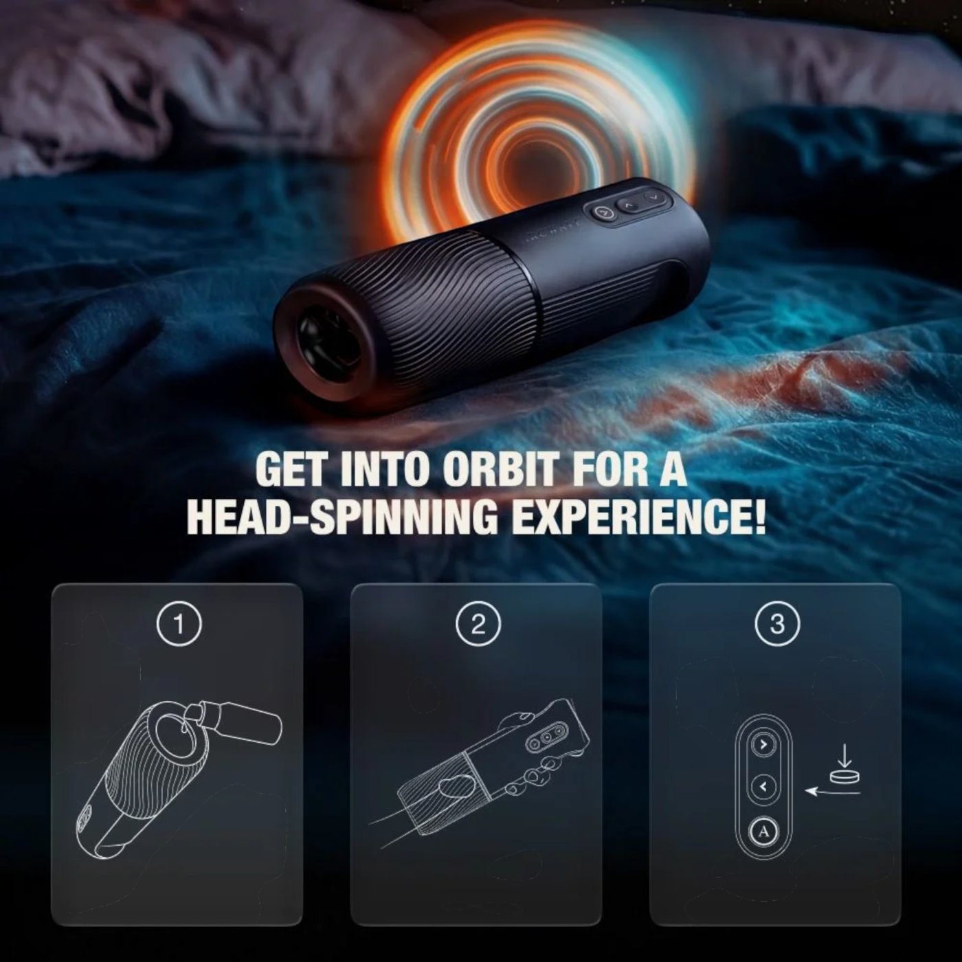 Arcwave Orbit Automatic Male Masturbator with 360° Rotation
