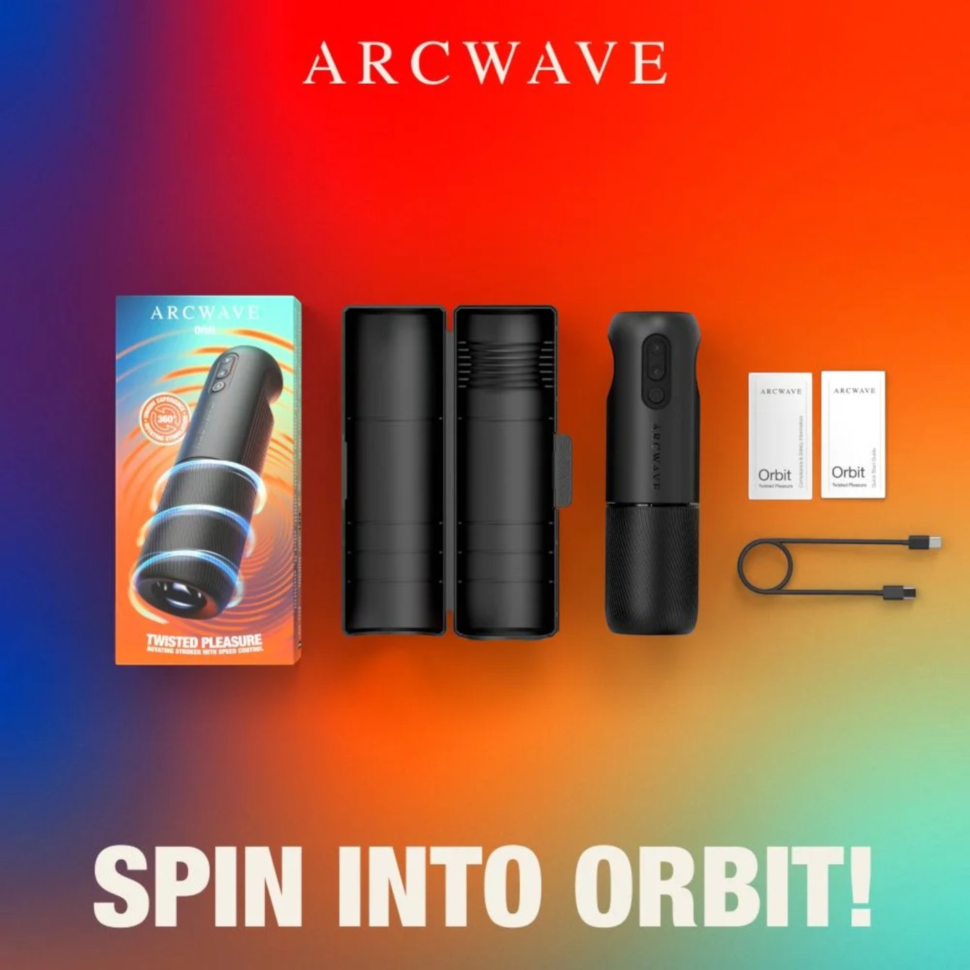 Arcwave Orbit Automatic Male Masturbator with 360° Rotation