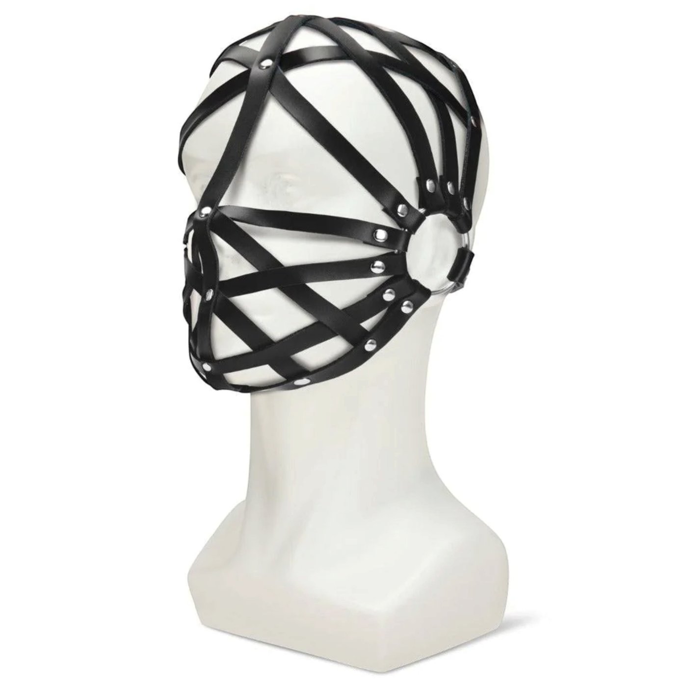 Me You Us Black Web Bondage Hood