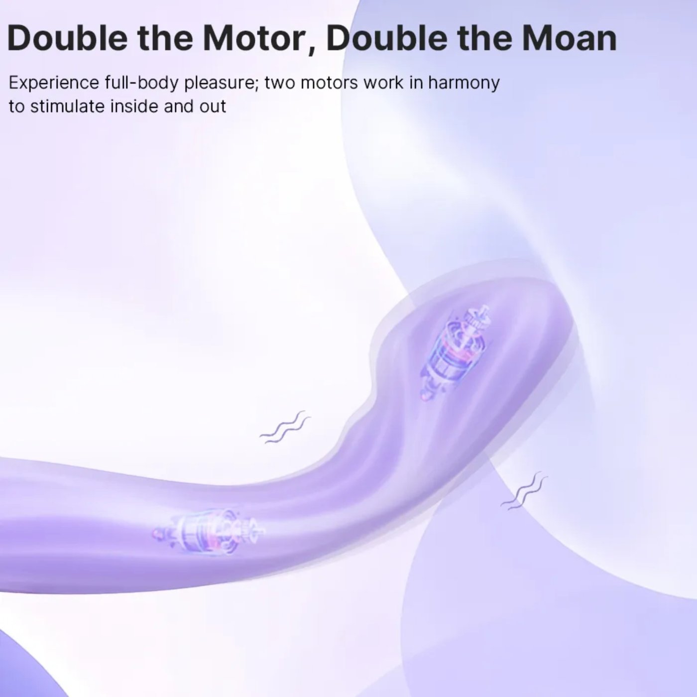 Svakom Margot App Controlled Dual Motor G Spot Vibrator with Heating