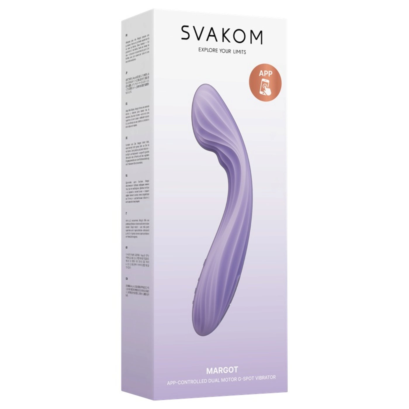 Svakom Margot App Controlled Dual Motor G Spot Vibrator with Heating