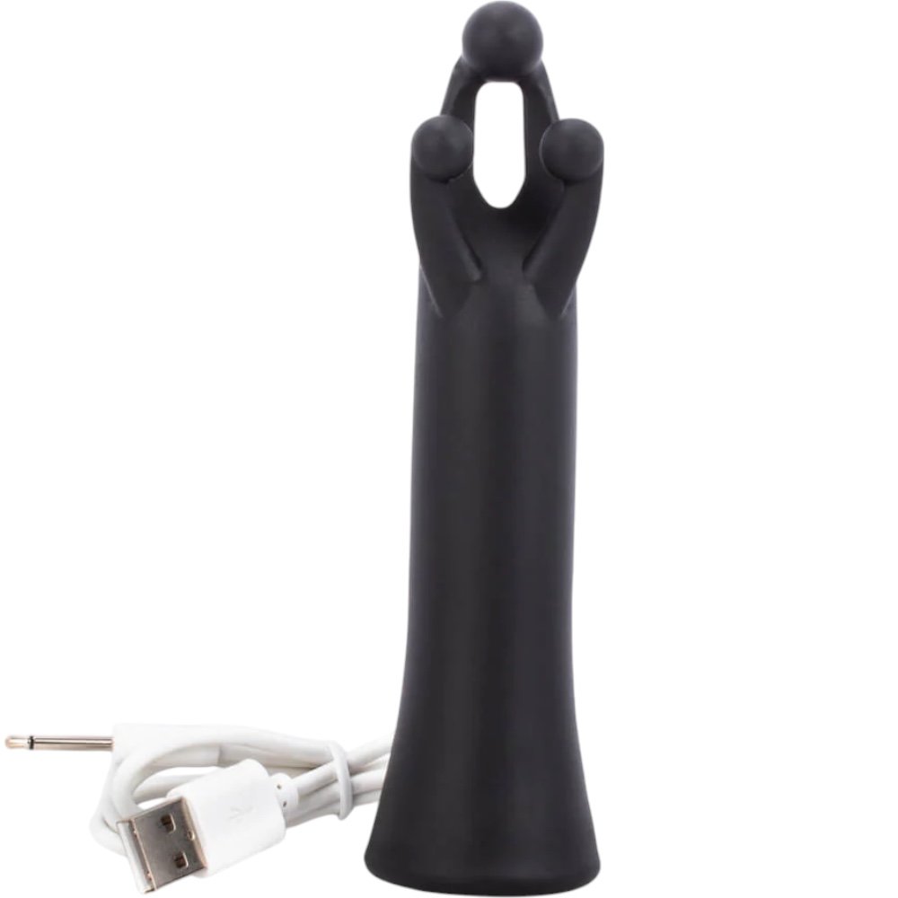 Screaming O Tri-it! Rechargeable Triple Contact Vibrator Black