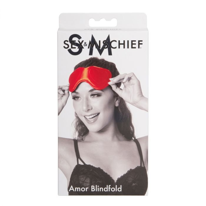S&M Amor Blindfold Red