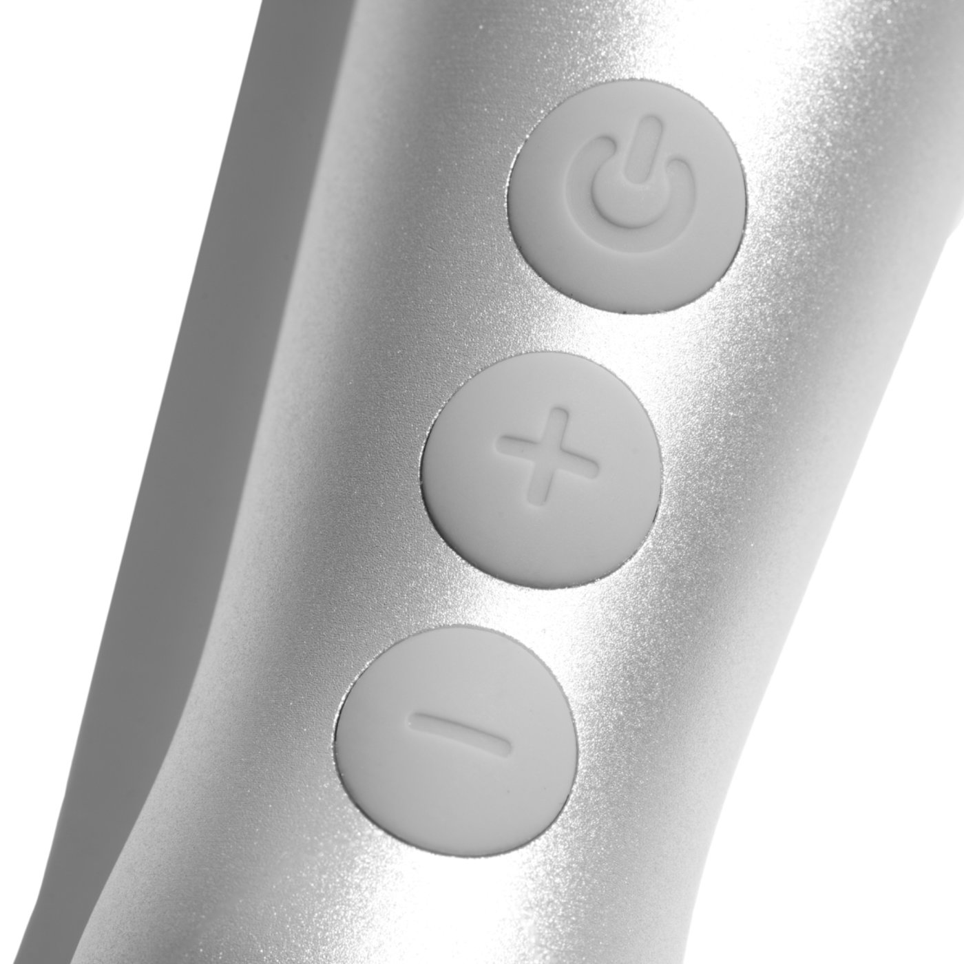 Doxy Go Cordless Mini Wand Massager Brushed Metal