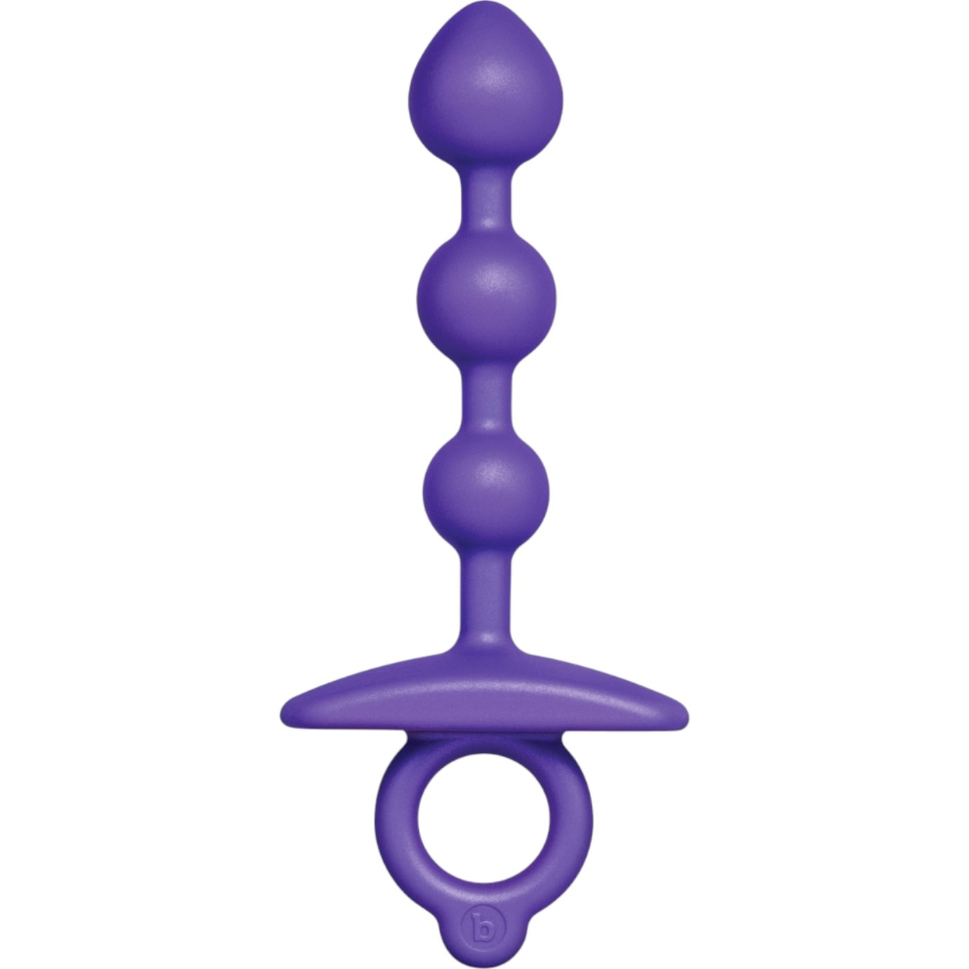 b-Vibe Butties Zip Silicone Anal Beads 6 Inch