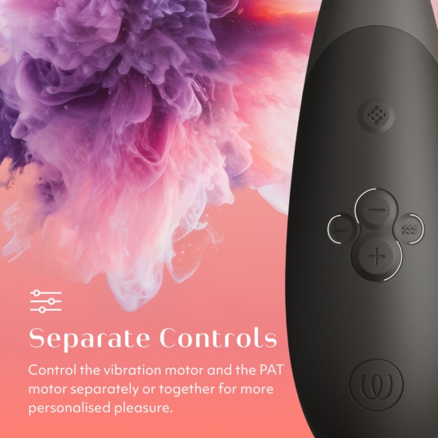 Womanizer Enhance 2-in-1 Pleasure Air Clitoral Vibrator