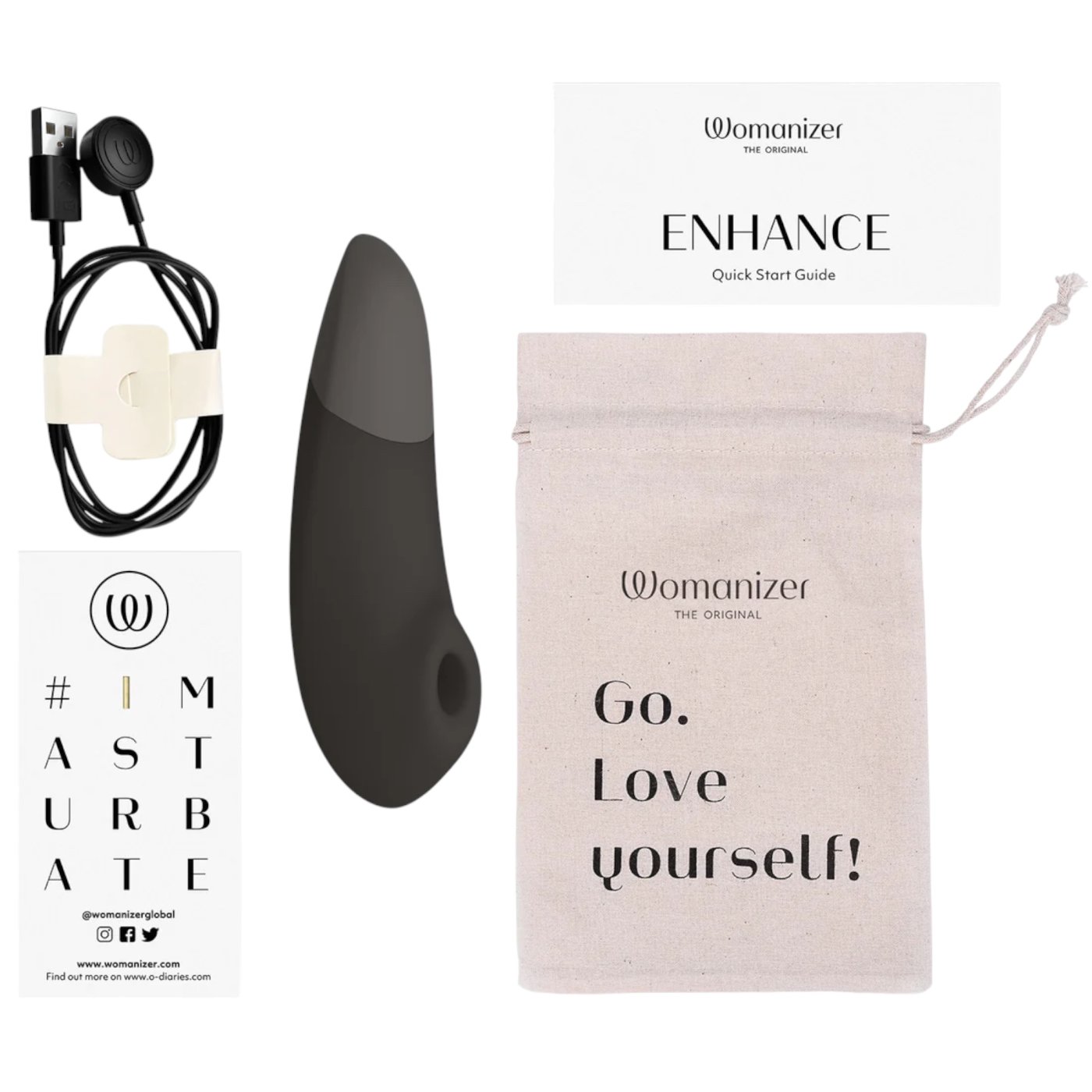 Womanizer Enhance 2-in-1 Pleasure Air Clitoral Vibrator