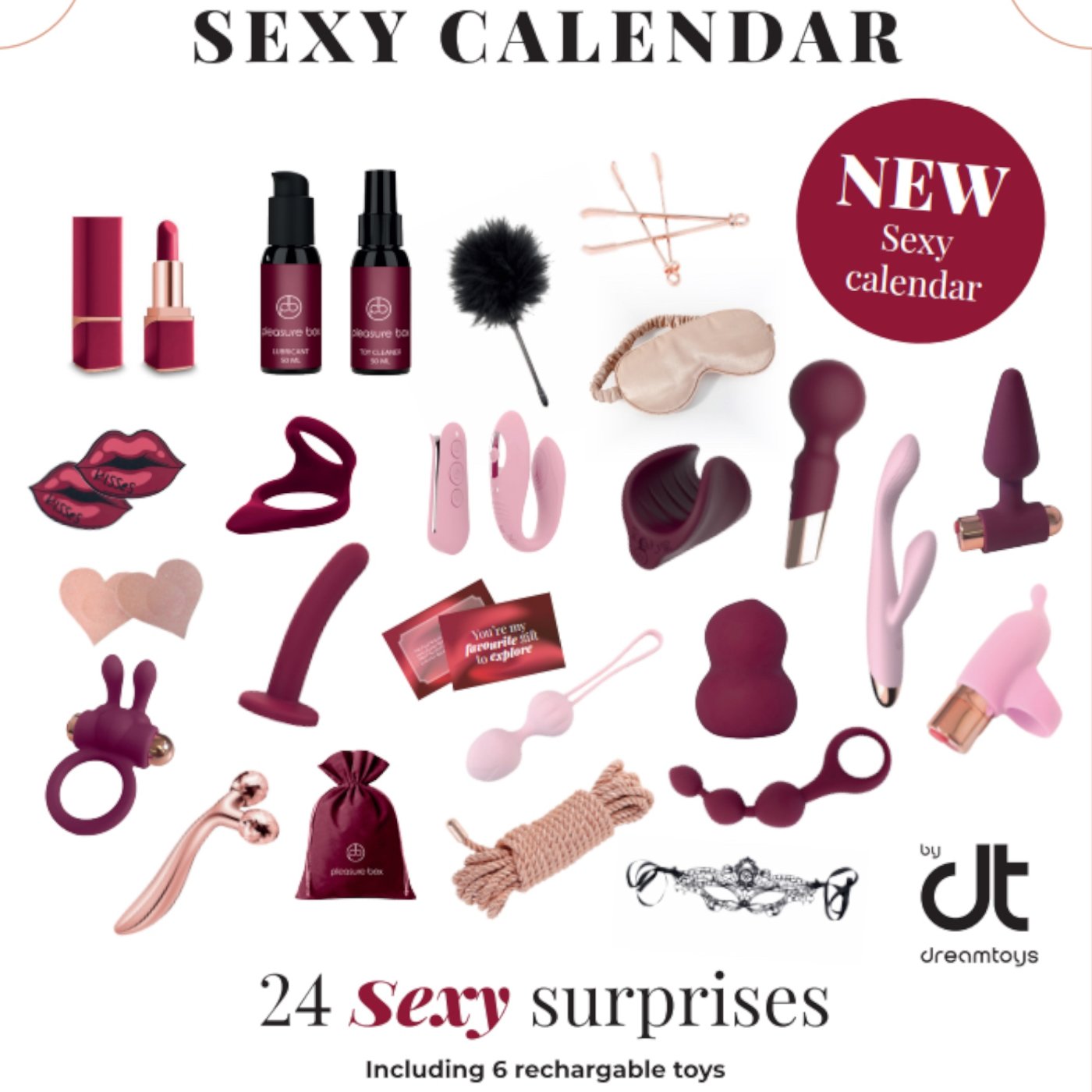 Dreamtoys 2025 Sexy Advent Calendar (24 Day)