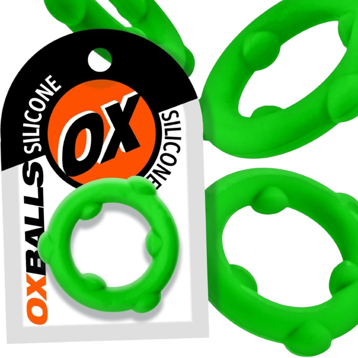 Oxballs SPINNER Liquid Silicone Cock Ring