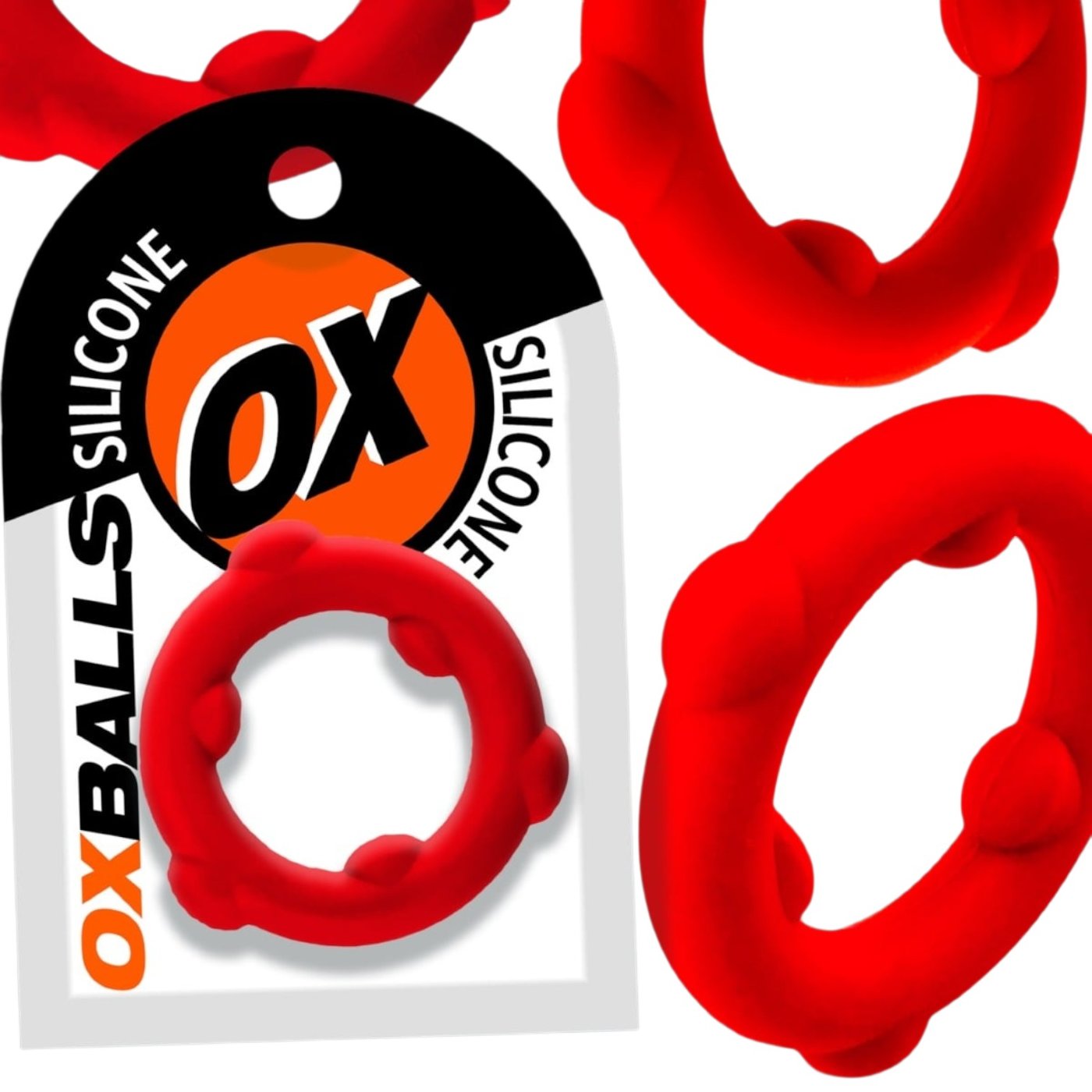 Oxballs SPINNER Liquid Silicone Cock Ring