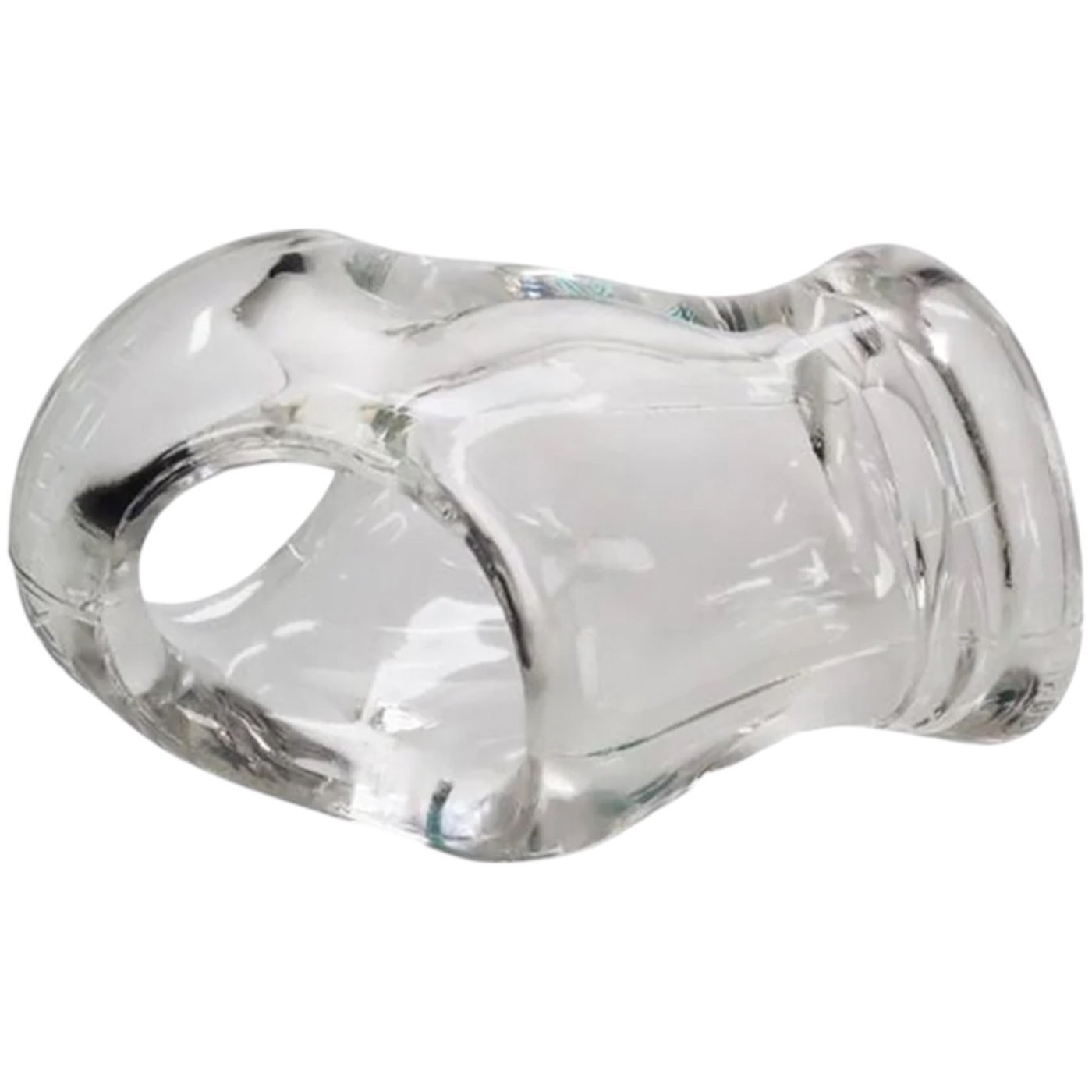 Oxballs Unit X Stretch Cock Ring And Ball Stretcher Clear
