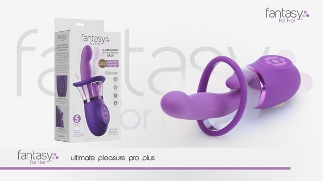 Fantasy for Her Ultimate Pleasure Pro Plus Clit Sucker & G-Spot Vibrator