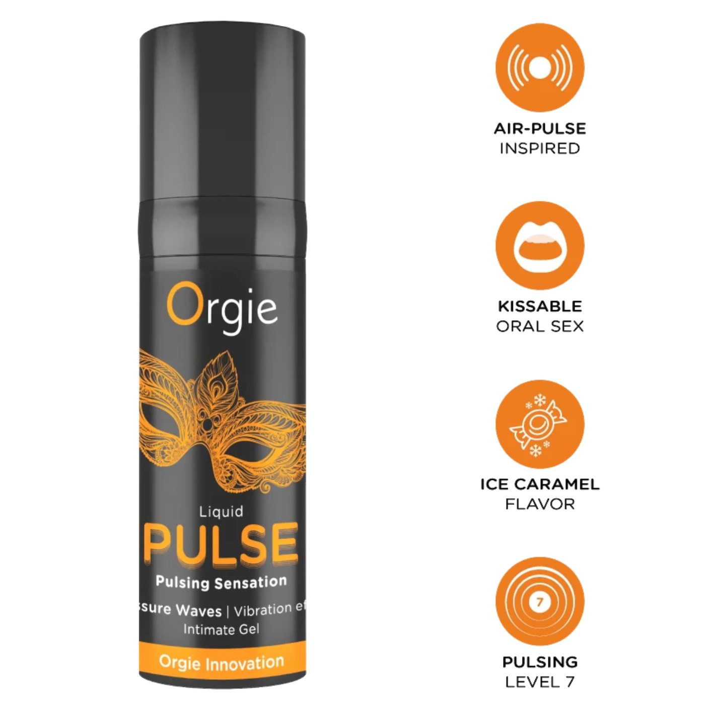 Orgie Liquid Pulse Pulsing Sensation Arousal Gel 15ml