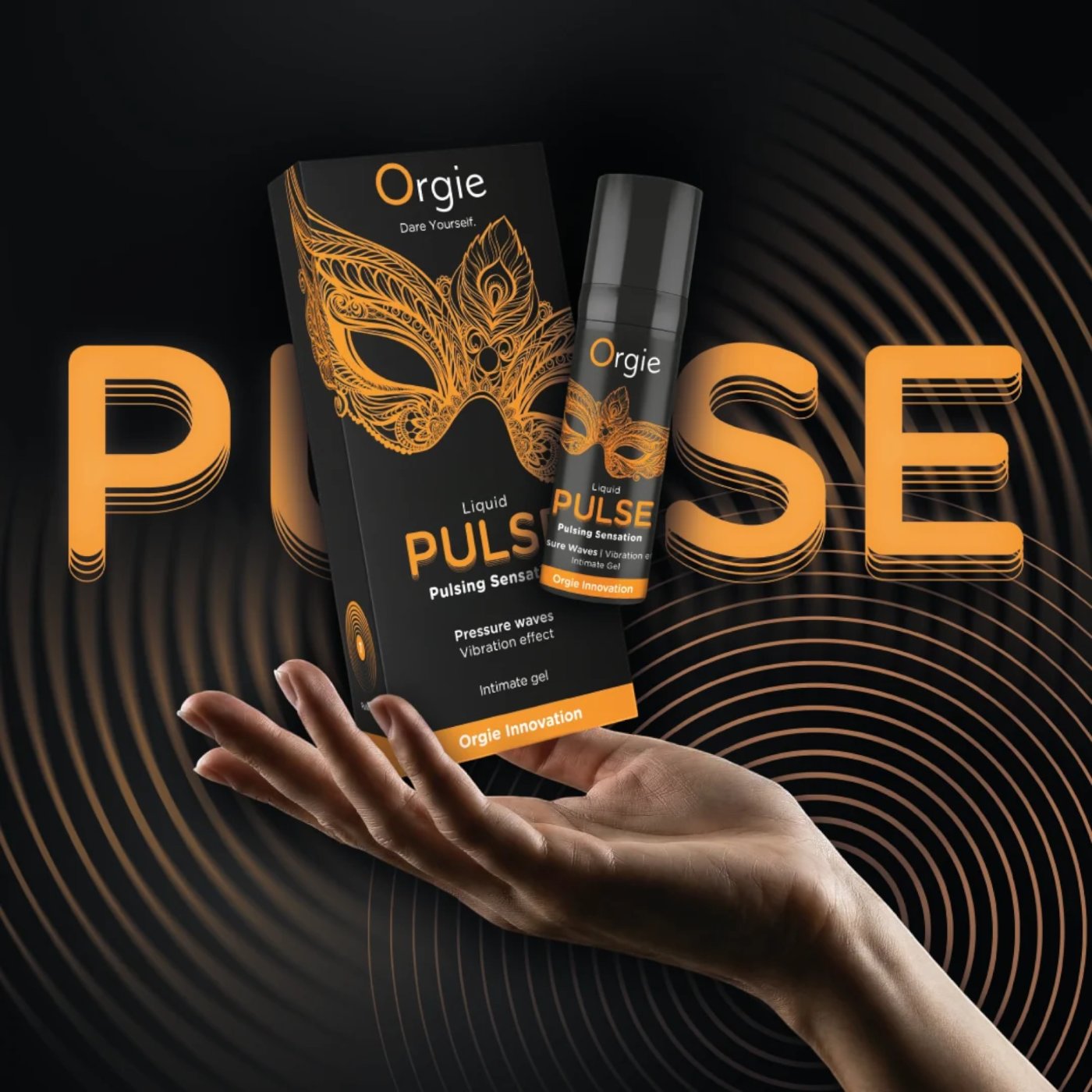 Orgie Liquid Pulse Pulsing Sensation Arousal Gel 15ml