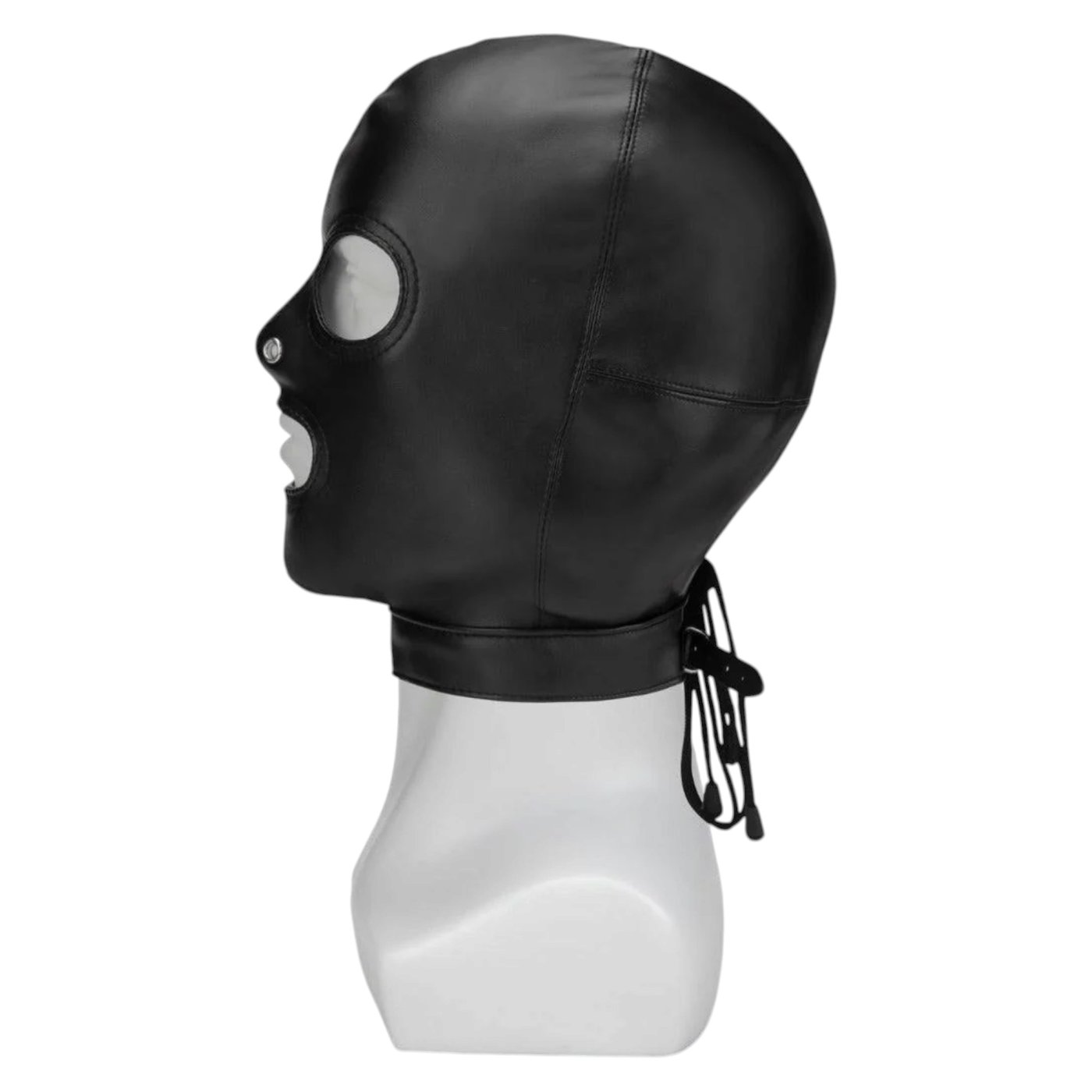 Me You Us Black Faux Leather Gimp Mask