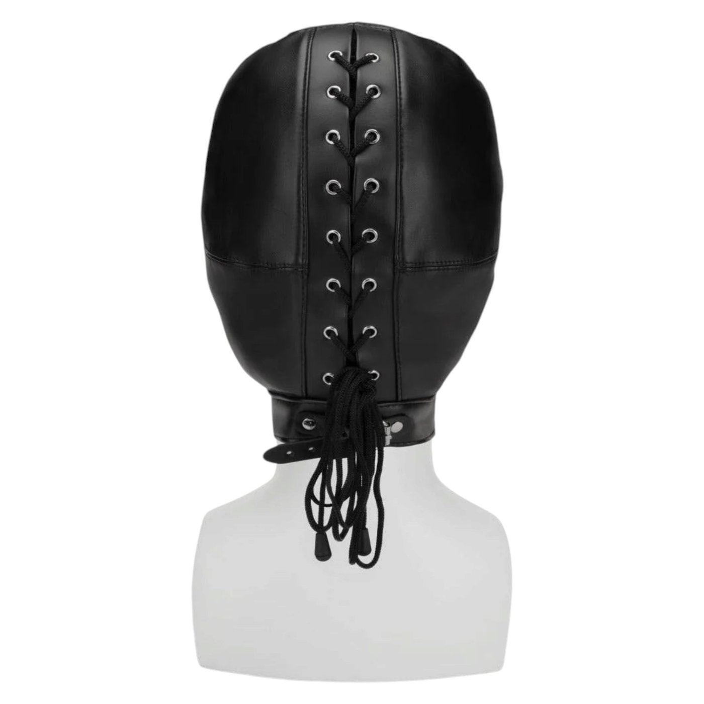 Me You Us Black Faux Leather Gimp Mask