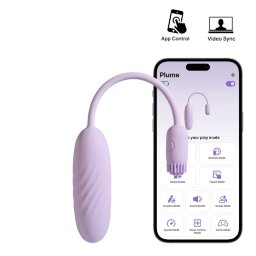Svakom Plume App Controlled Flexible Brush Tail Bullet Vibrator