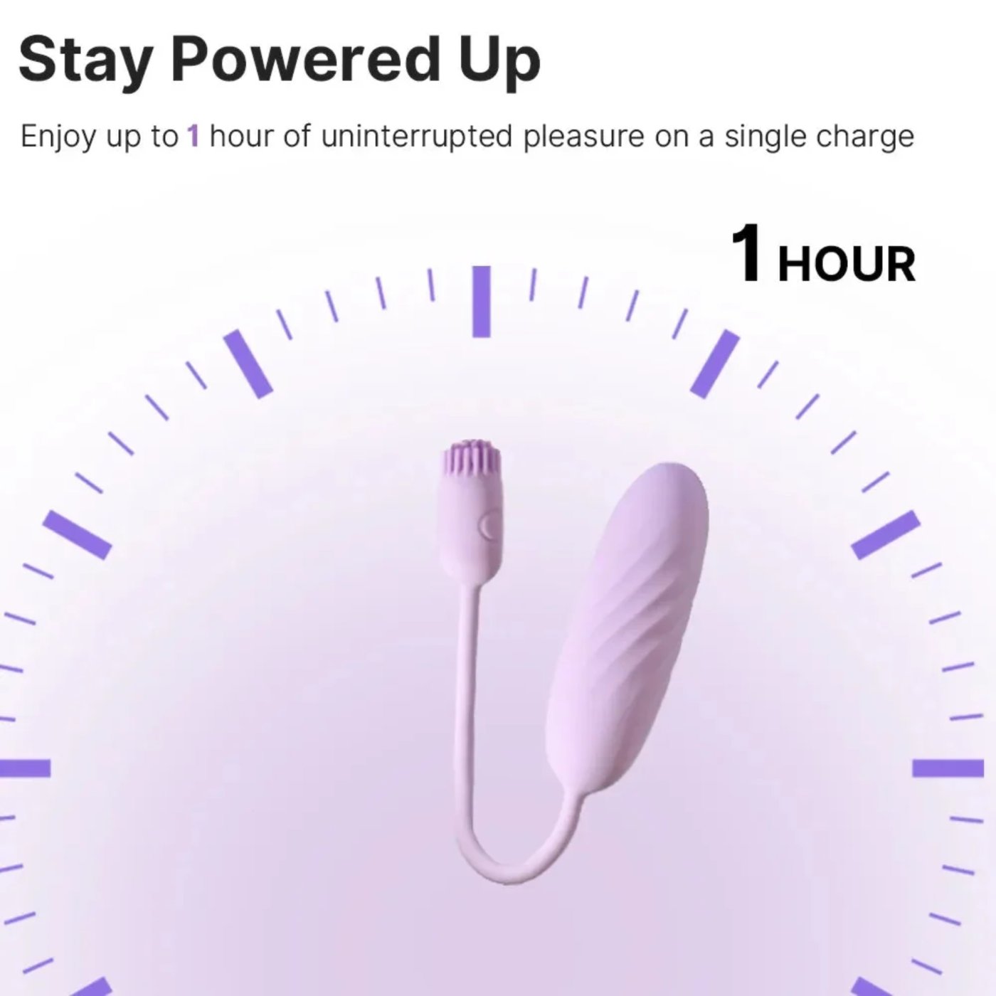 Svakom Plume App Controlled Flexible Brush Tail Bullet Vibrator