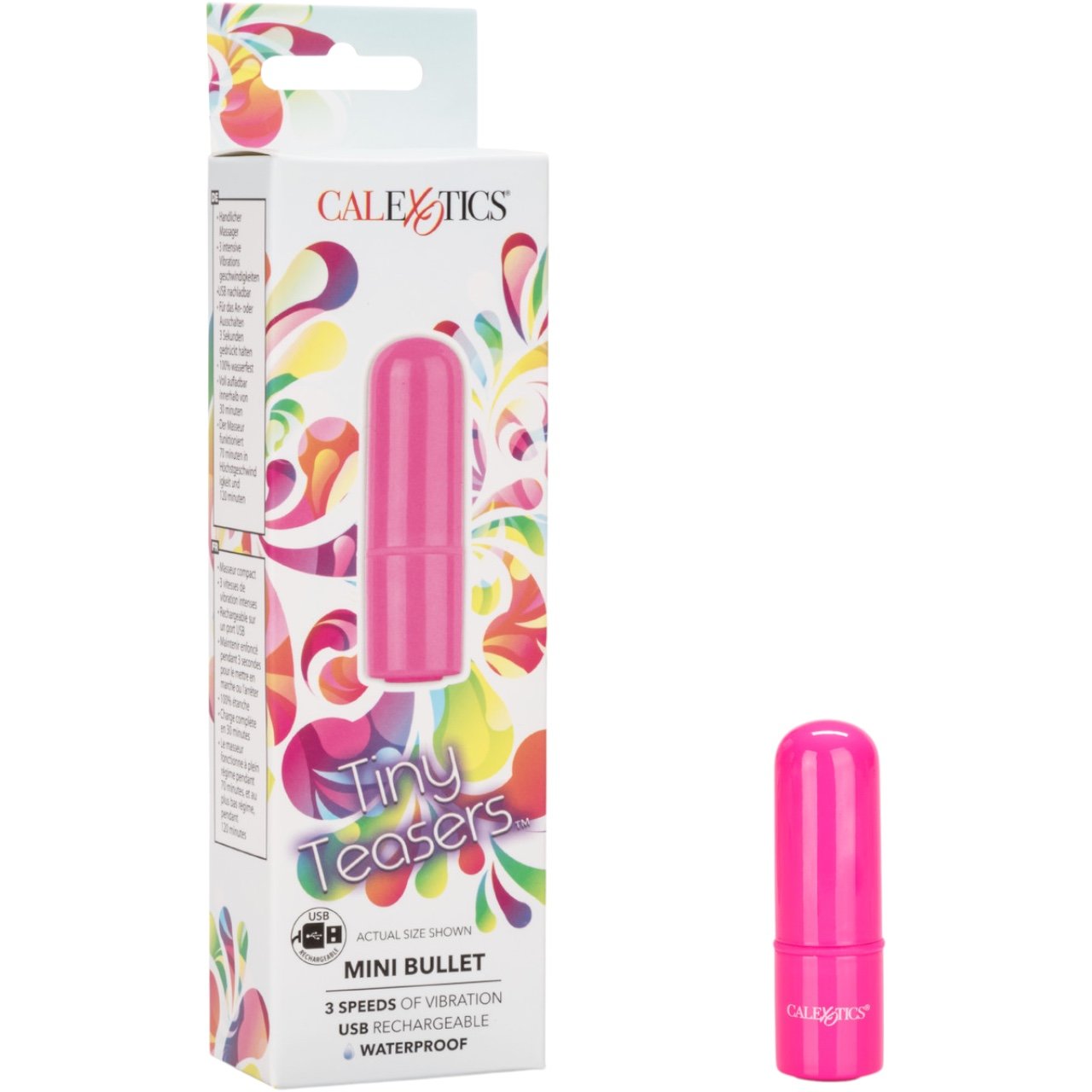 CalExotics Tiny Teasers Mini Bullet Rechargeable Clitoral Vibrator