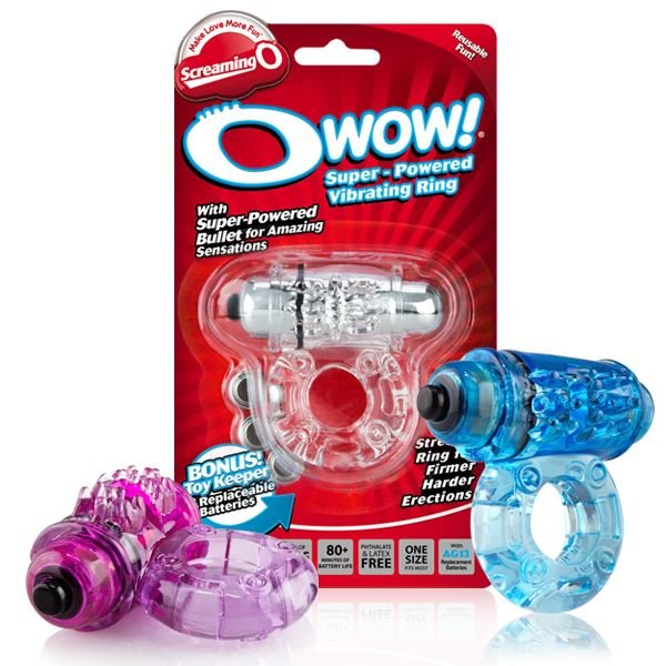 Screaming O Wow Vibrating Cock Ring