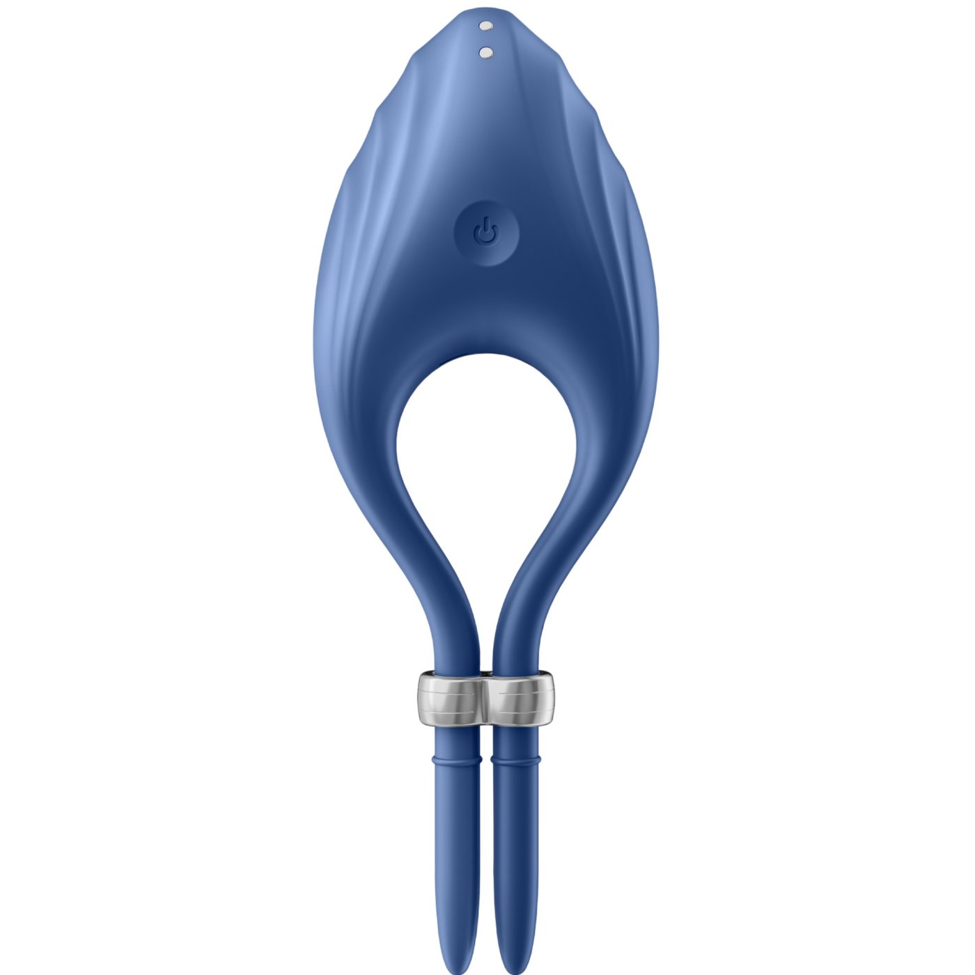 Satisfyer Duelist Rechargeable Vibrating Cock Ring Blue