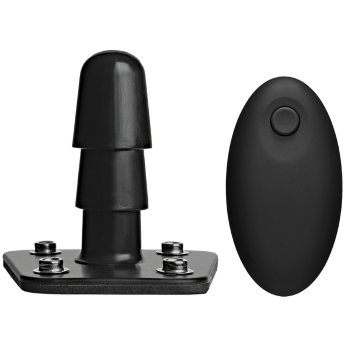 Vac-U-Lock Supreme Harness with Remote Controlled Vibrating Plug