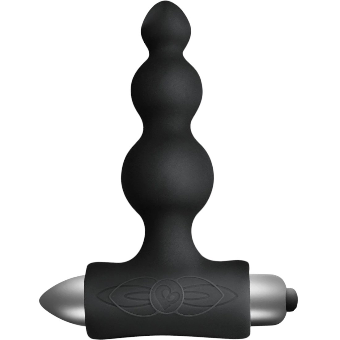 Rocks Off Petite Sensations Bubbles Butt Plug Black