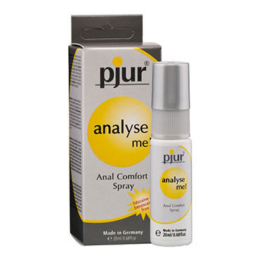 PJUR Analyse Me Natural Jojoba Silicone Lubricant Spray 20ml PJUR Analyse Me Natural Jojoba Silicone Lubricant Spray 20ml