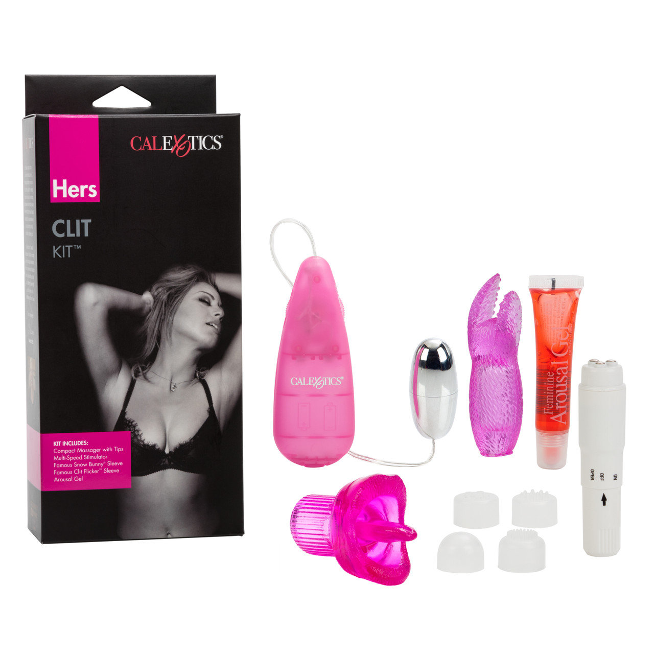 CalExotics Her Clit Kit Sex Toys Set (5 pack)