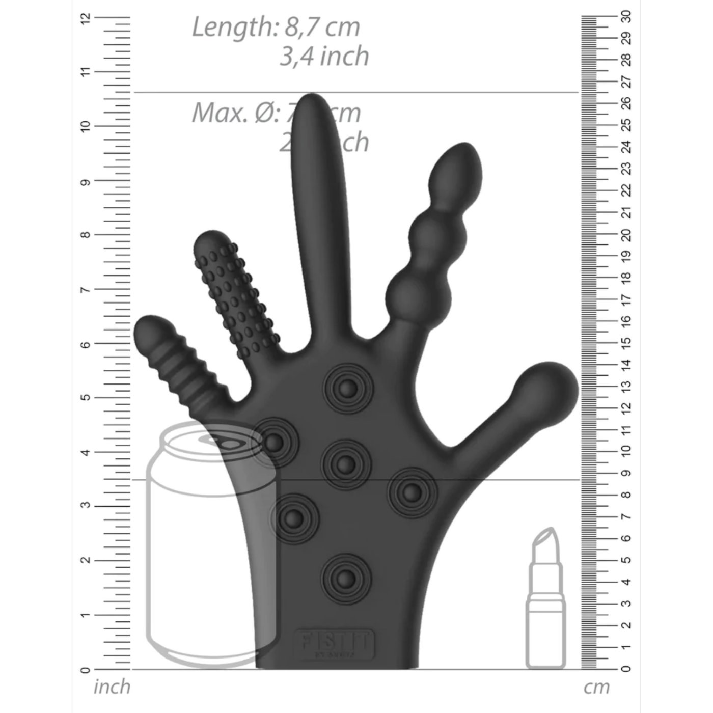 Fist It Silicone Stimulation Glove