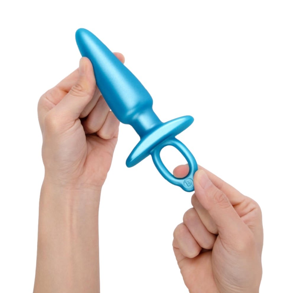 b-Vibe Sleek Tapered Silicone Butt Plug 4.6 Inch