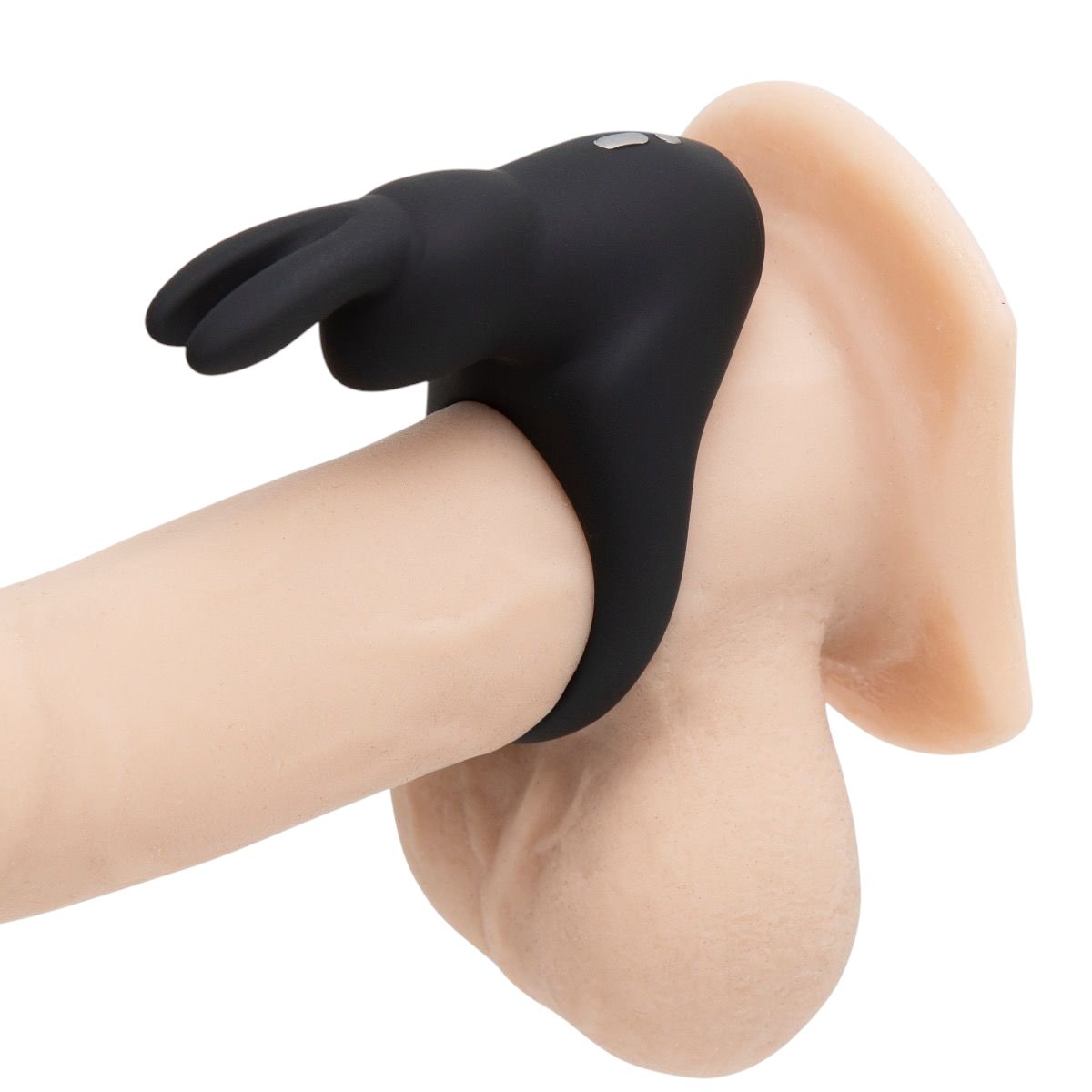 Happy Rabbit Rechargeable Rabbit Cock Ring Black