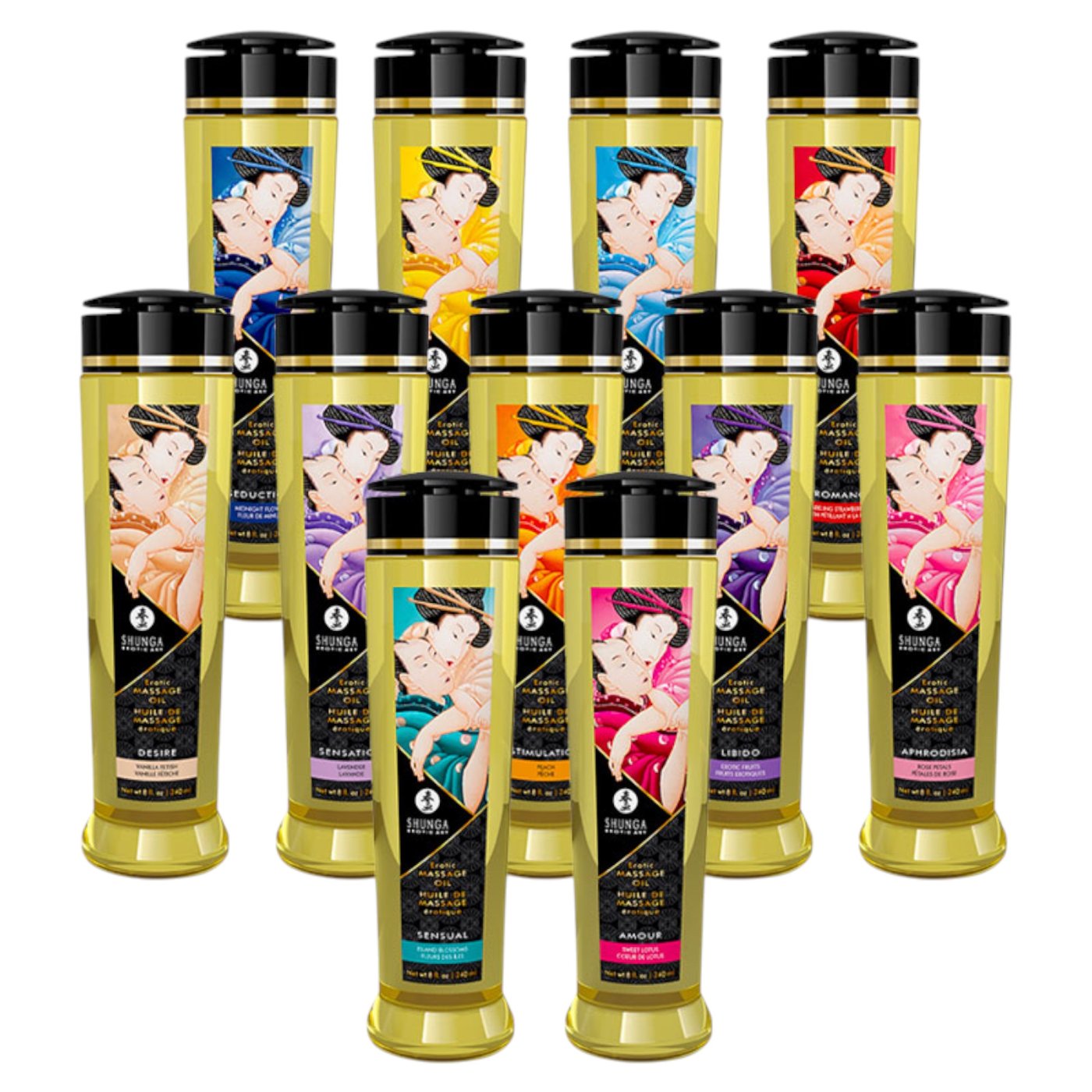 Shunga Erotic Massage Oil Peach 240ml