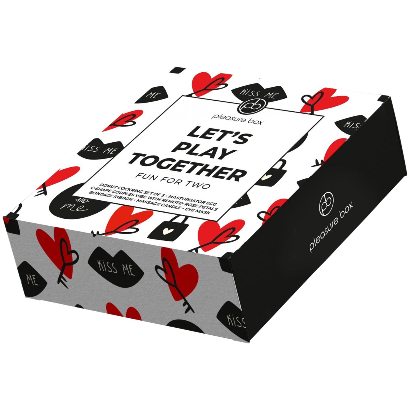 Dreamtoys Pleasure Box Lets Play Together Fun For Two Set (8 Piece)