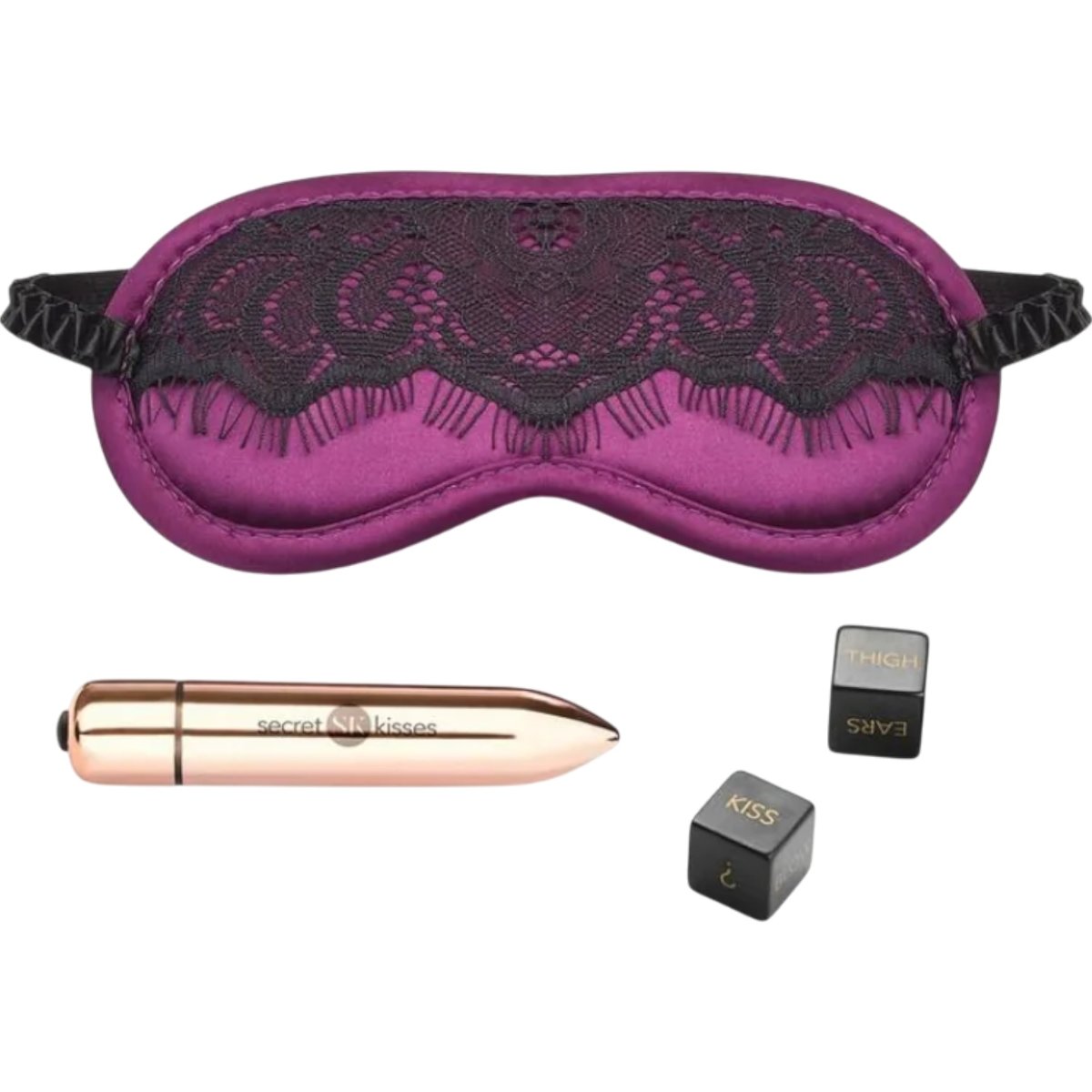Secret Kisses Spice Things Up Couples Foreplay Set (3 Piece)