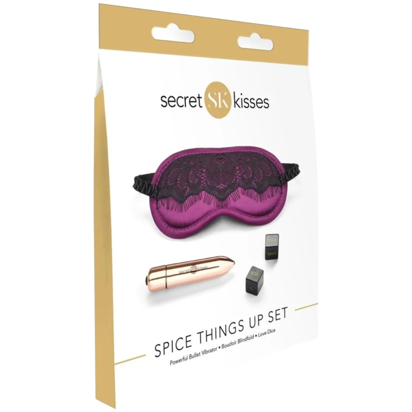 Secret Kisses Spice Things Up Couples Foreplay Set (3 Piece)