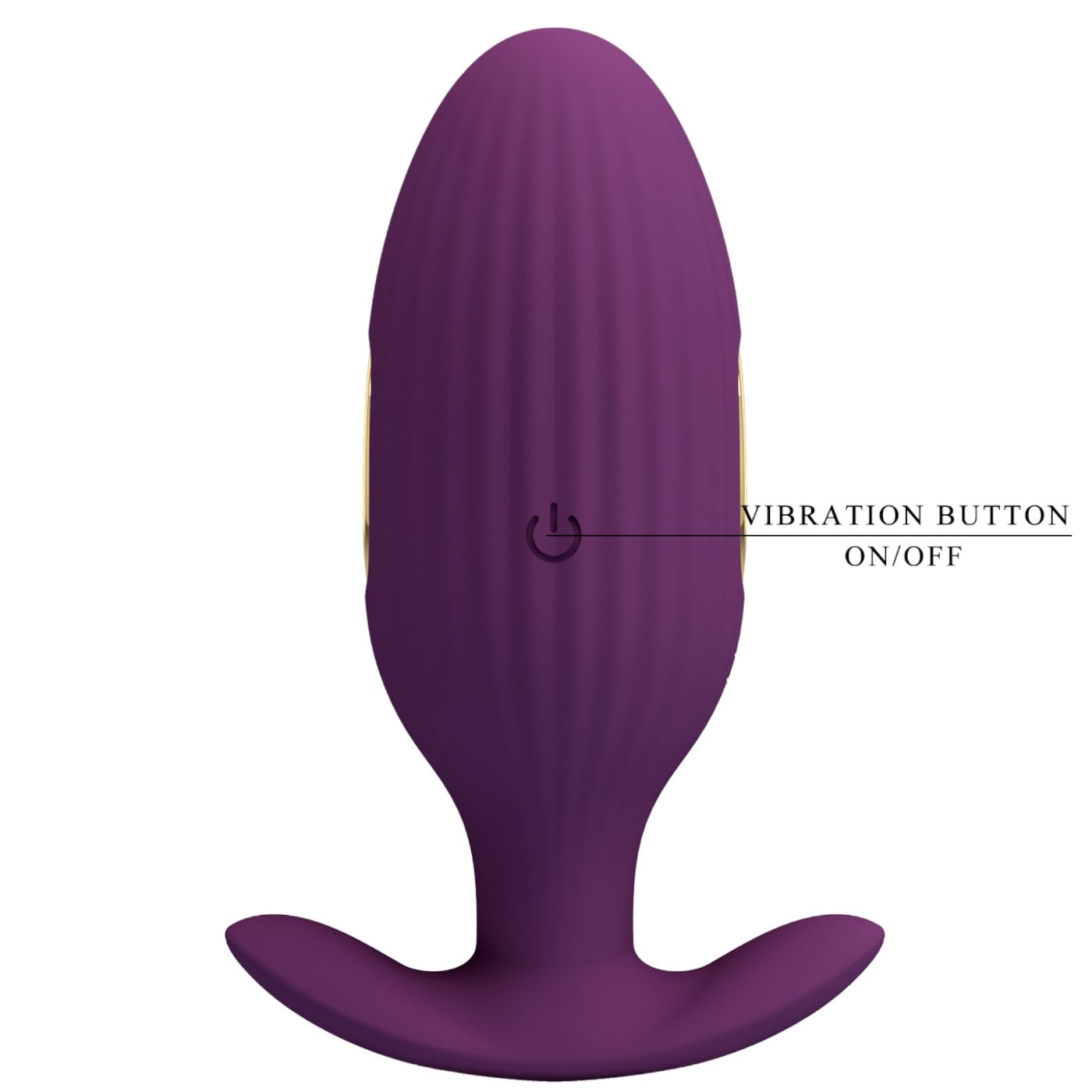 Pretty Love Jefferson Electro Stim App Controlled Vibrating Butt Plug