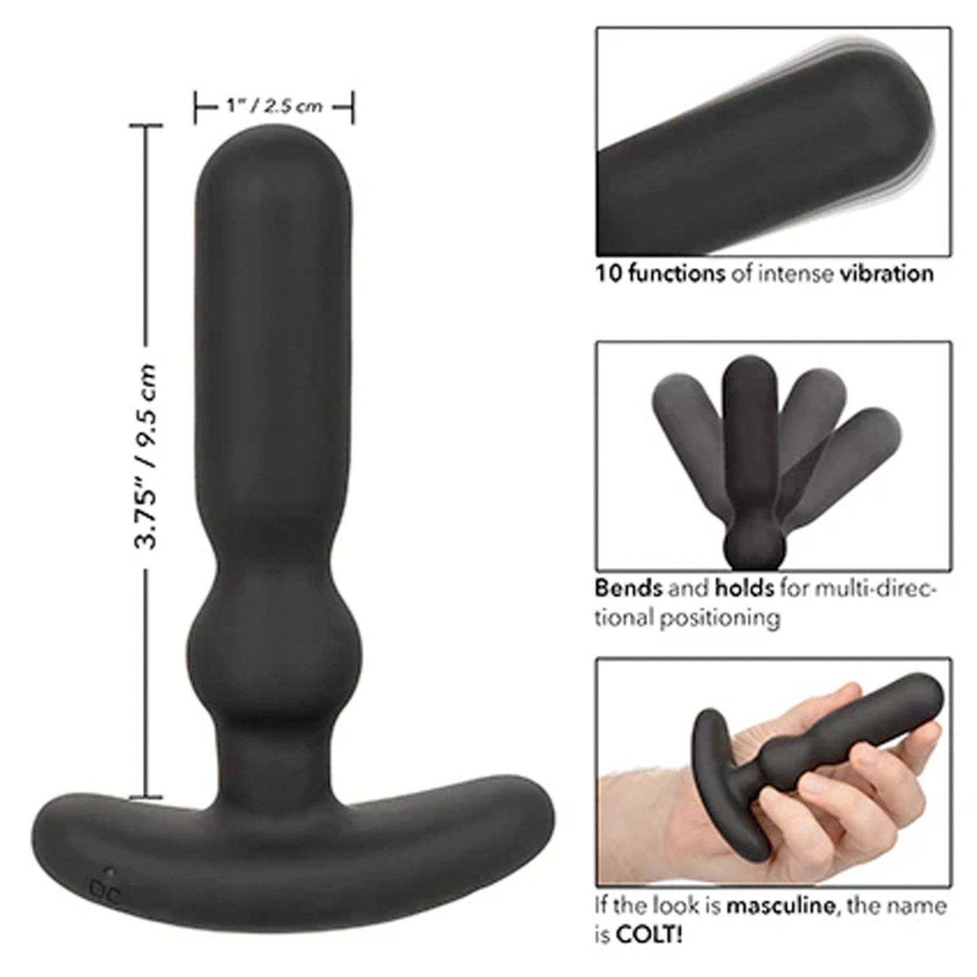 COLT Rechargeable Anal-T Anal Vibrator