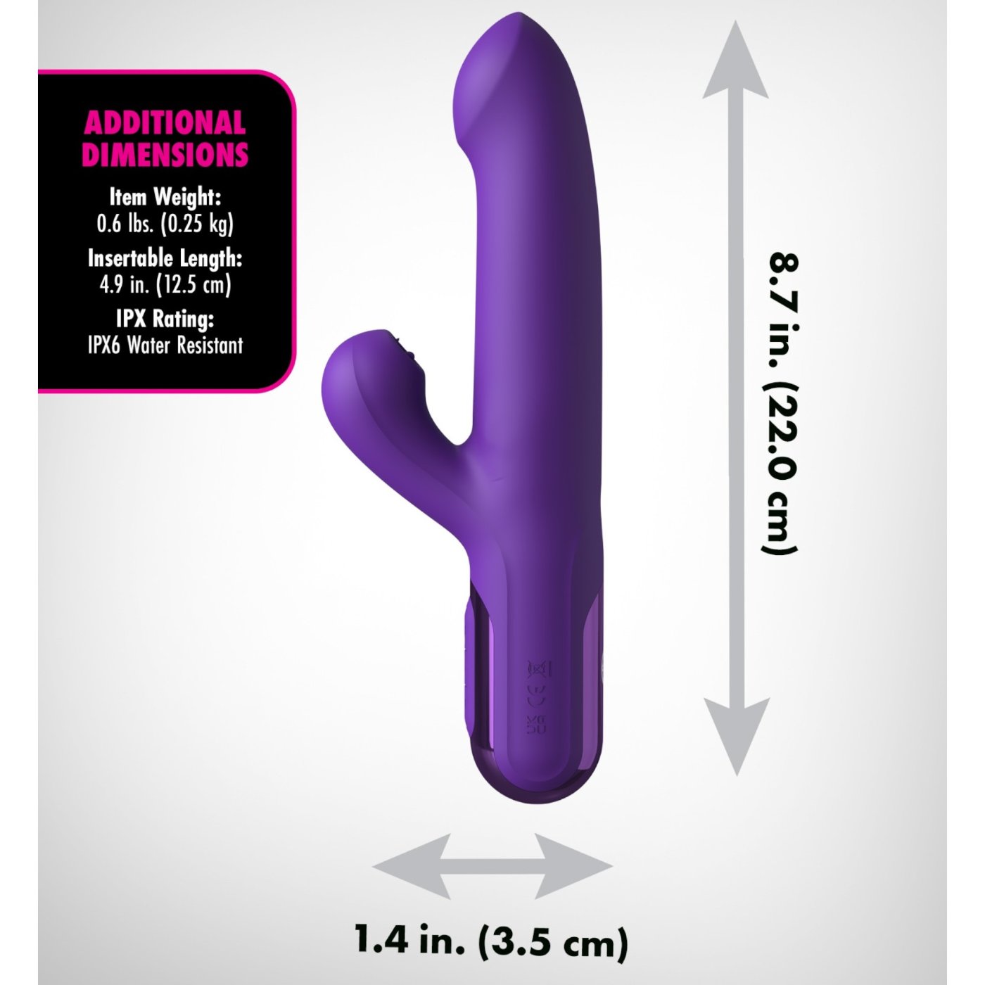 Fantasy for Her Super SoniX Thruster Rabbit Vibrator