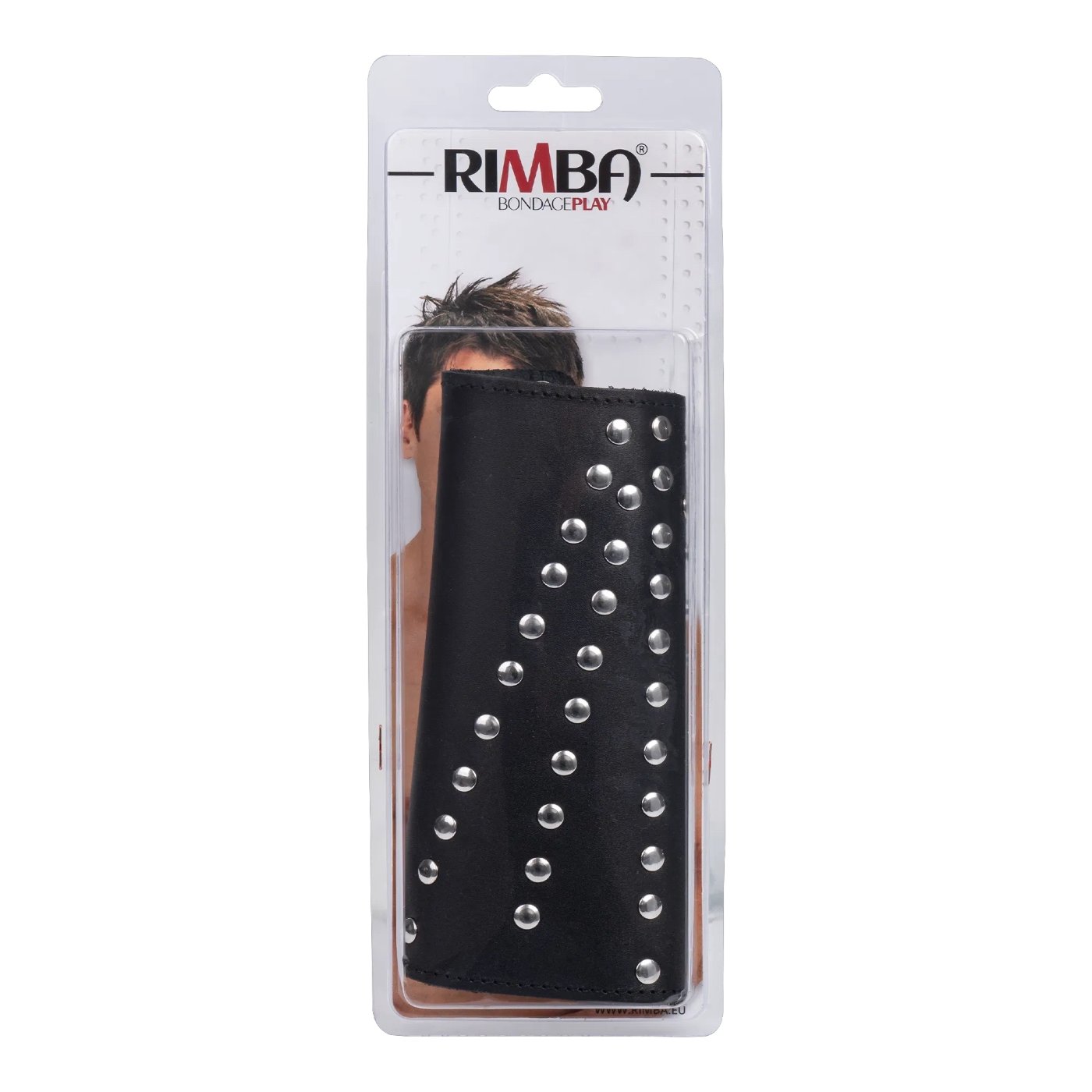 Rimba Rivet-Studded Arm Gauntlet Black