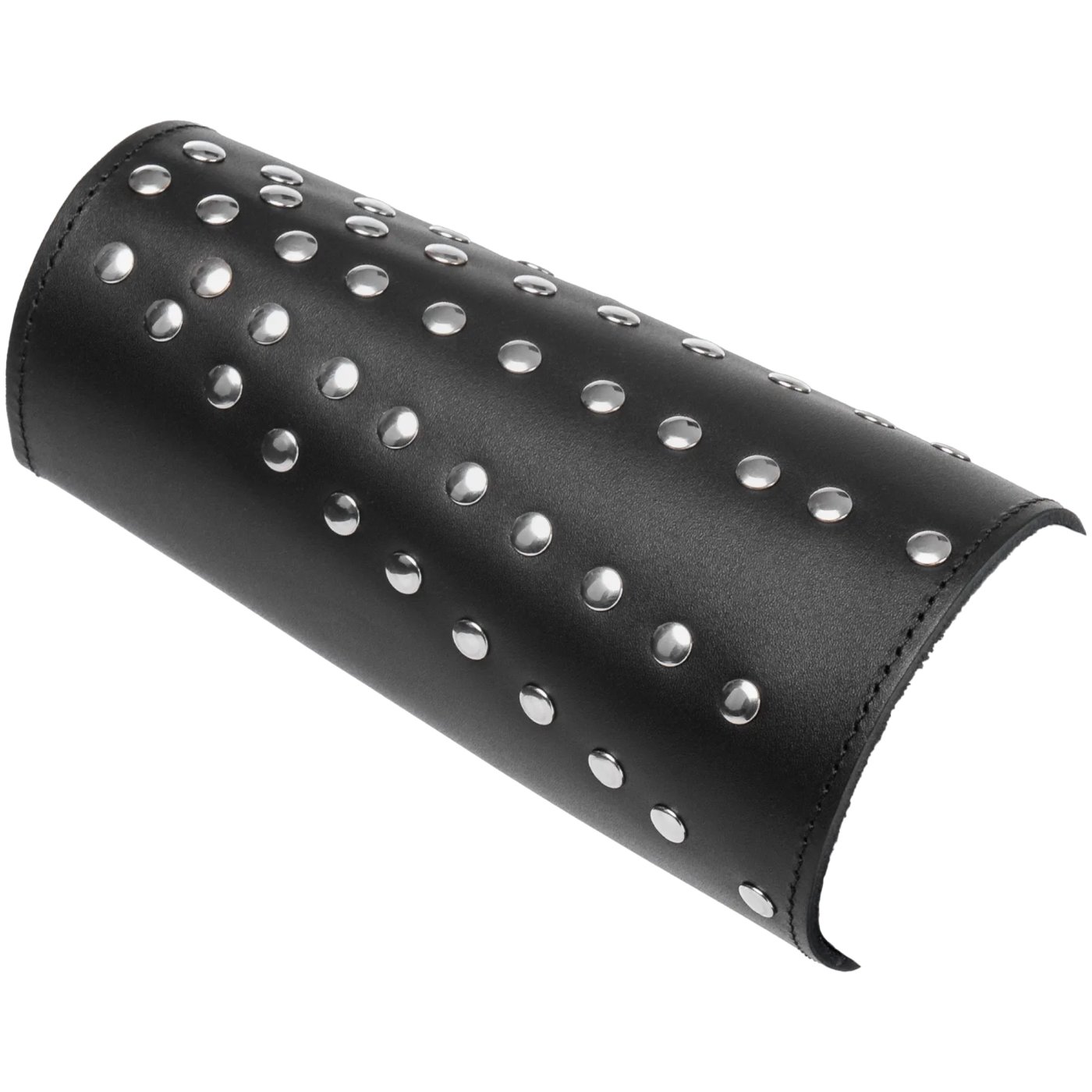 Rimba Rivet-Studded Arm Gauntlet Black