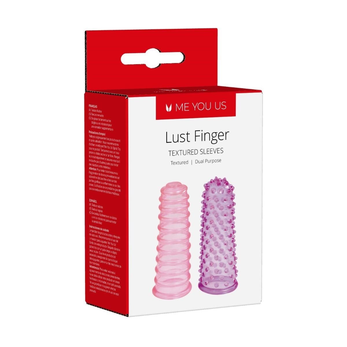 Me You Us Lust Fingers Sleeves 3 Inch