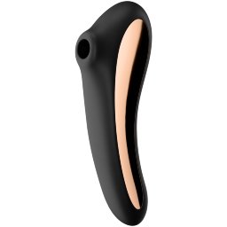 Satisfyer Dual Kiss G Spot Vibrator & Clitoral Stimulator (Black)