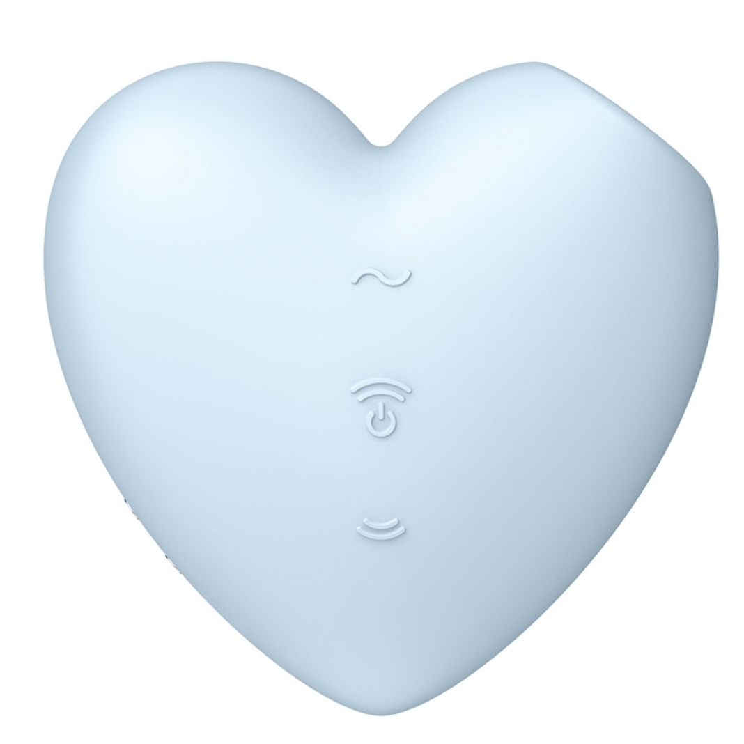 Satisfyer Cutie Heart Air Pulse Vibrator Blue