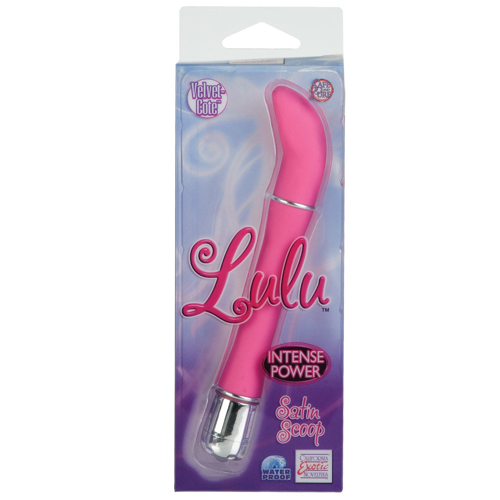 CalExotics Lulu Satin Scoop Pink 5 Inch
