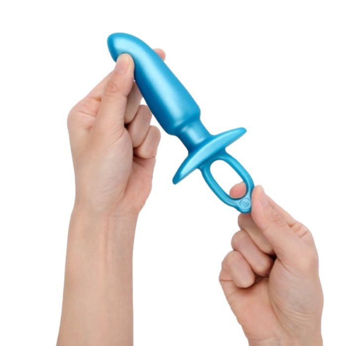 b-Vibe Hither Silicone Prostate Plug 4.4 Inch