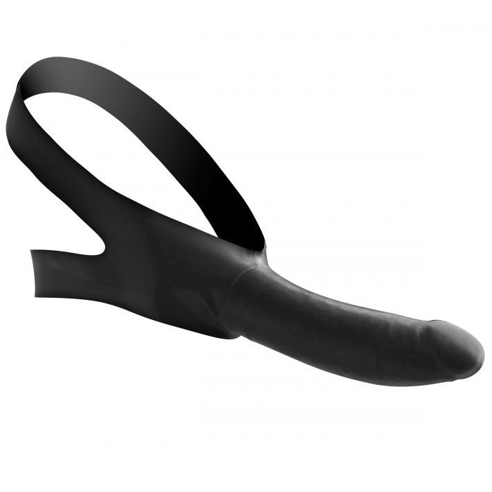 Master Series Face Strap On and Mouth Gag 5 Inch