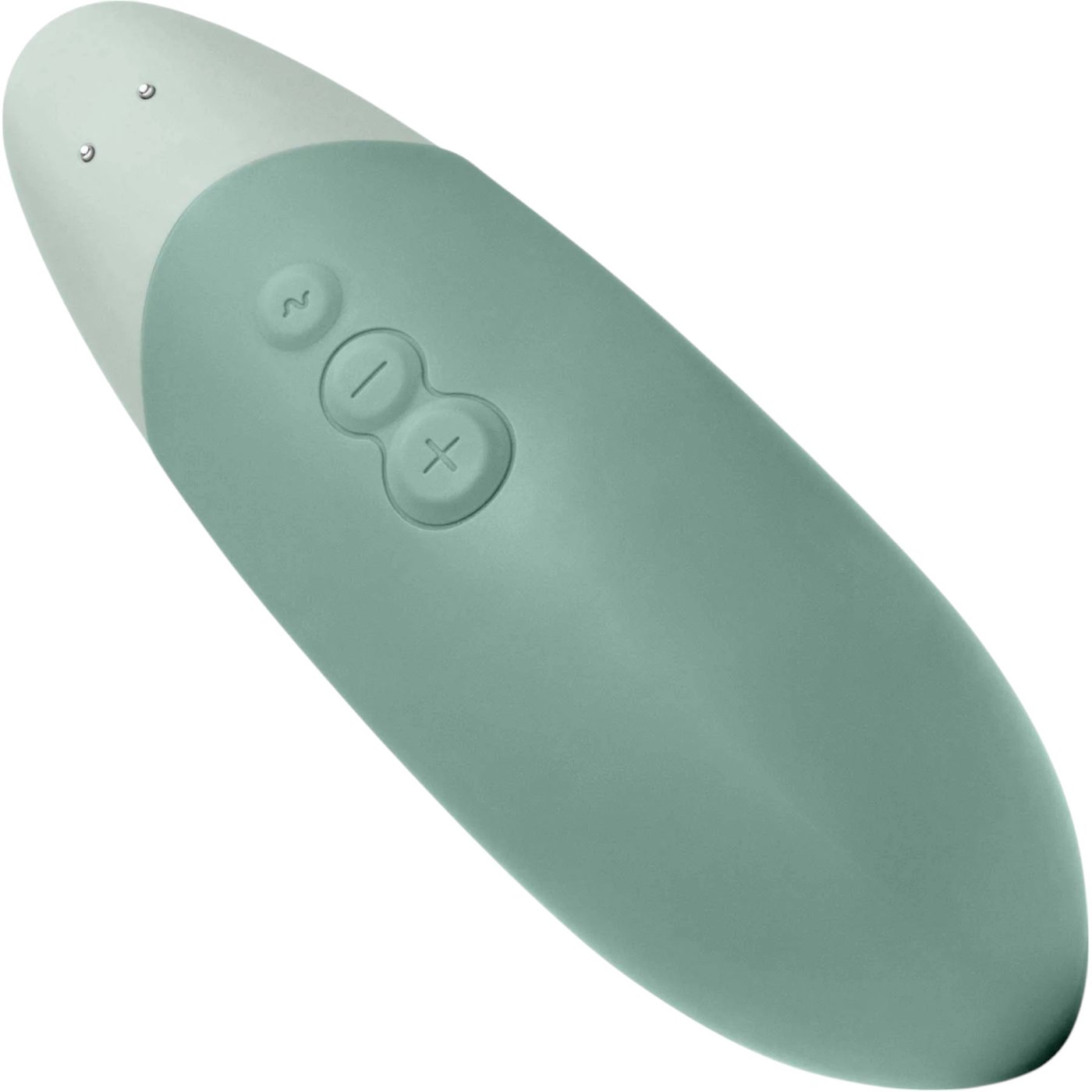 Womanizer Vibe Rechargeable Quiet Clitoral Vibrator Sage