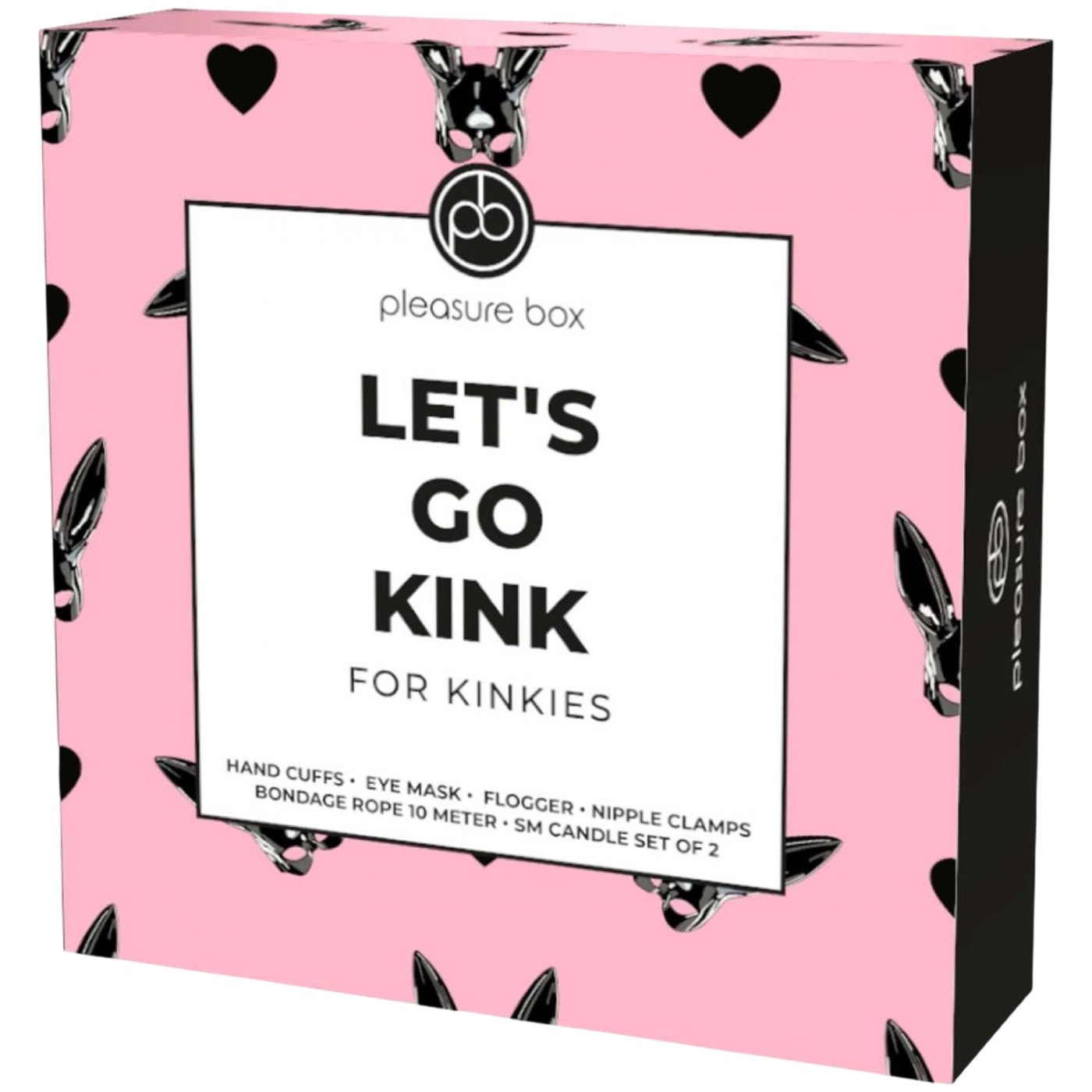 Dreamtoys Pleasure Box Lets Go Kink BDSM Set (7 Piece)