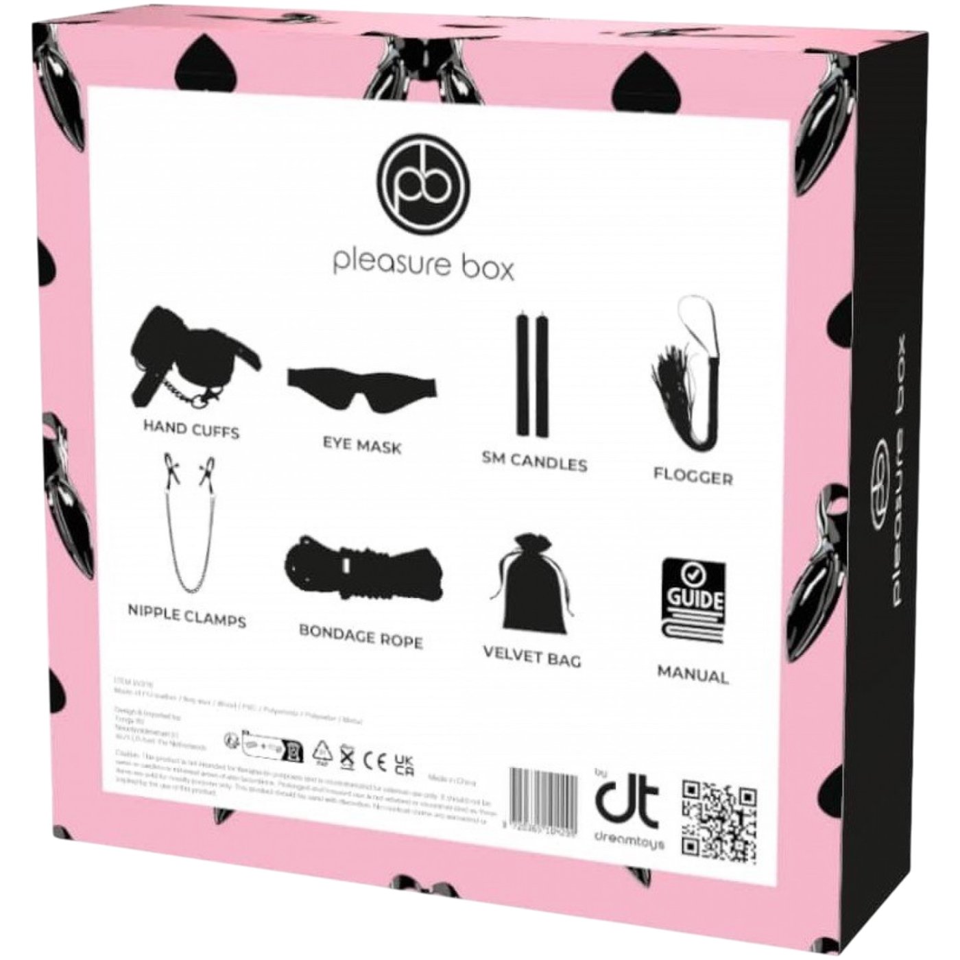 Dreamtoys Pleasure Box Lets Go Kink BDSM Set (7 Piece)